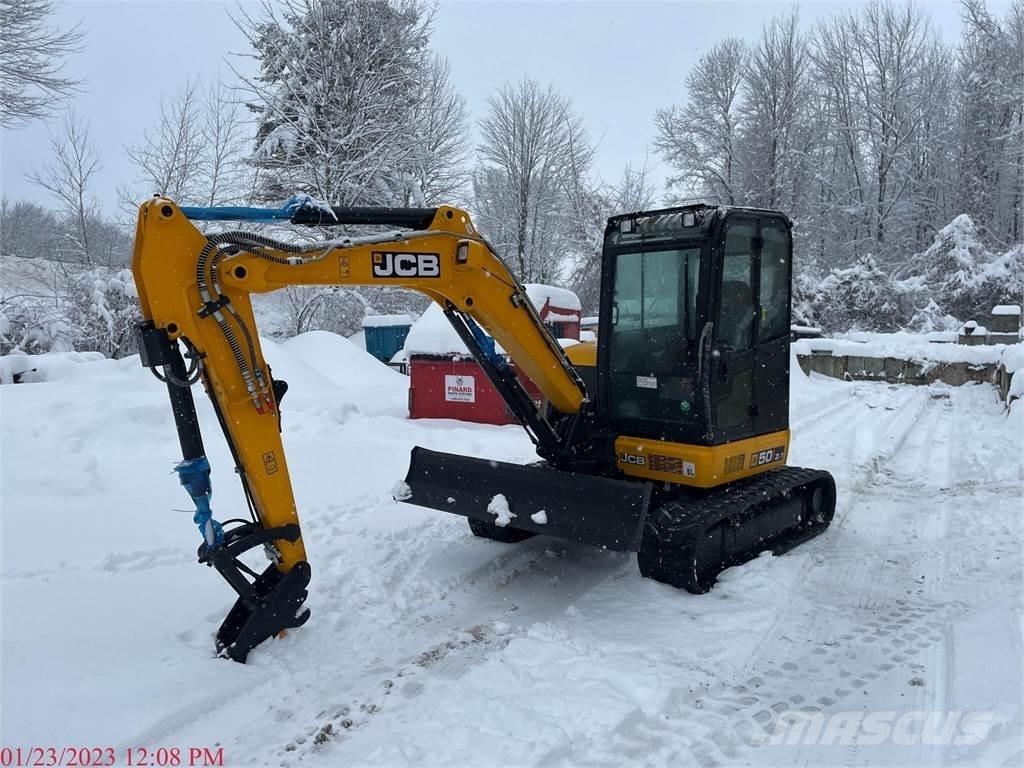 JCB 50Z-1 Mini ekskavatörler, 7 tona dek