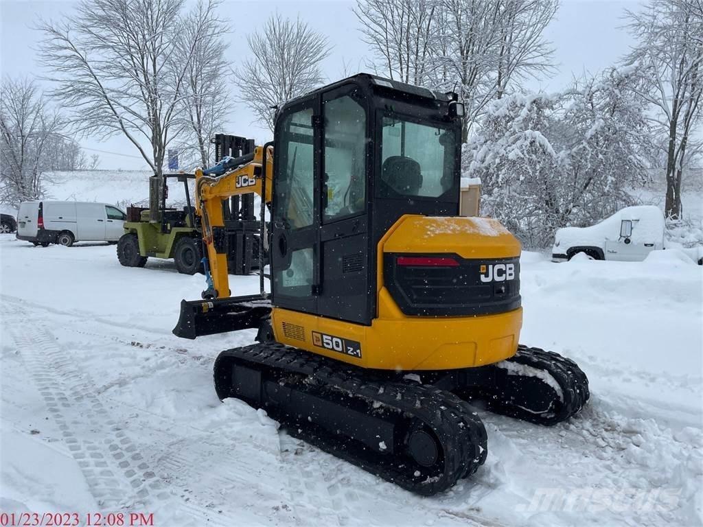 JCB 50Z-1 Mini ekskavatörler, 7 tona dek