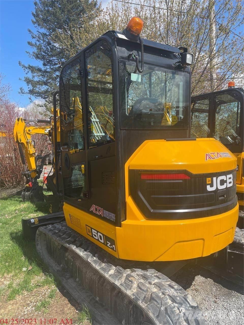 JCB 50Z-1 Mini ekskavatörler, 7 tona dek