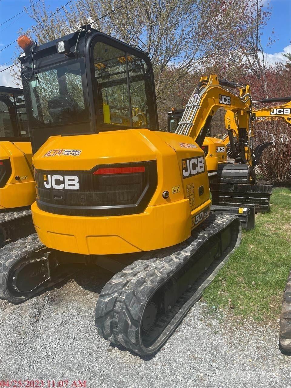 JCB 50Z-1 Mini ekskavatörler, 7 tona dek