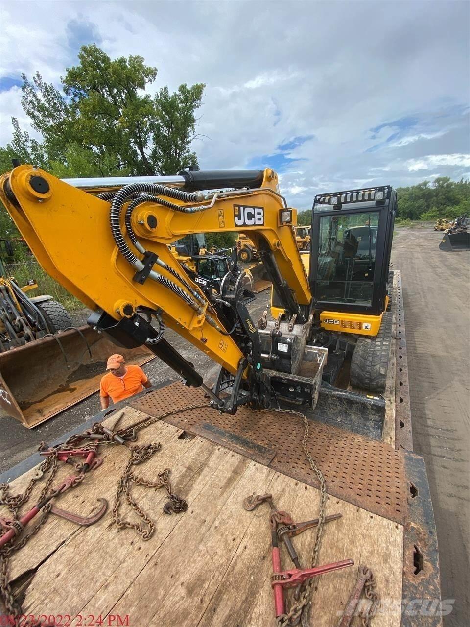 JCB 55Z-1 Mini ekskavatörler, 7 tona dek