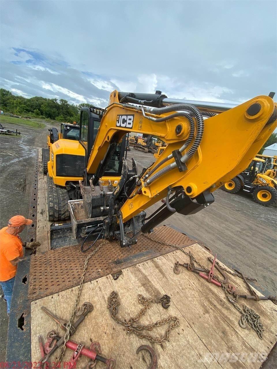 JCB 55Z-1 Mini ekskavatörler, 7 tona dek