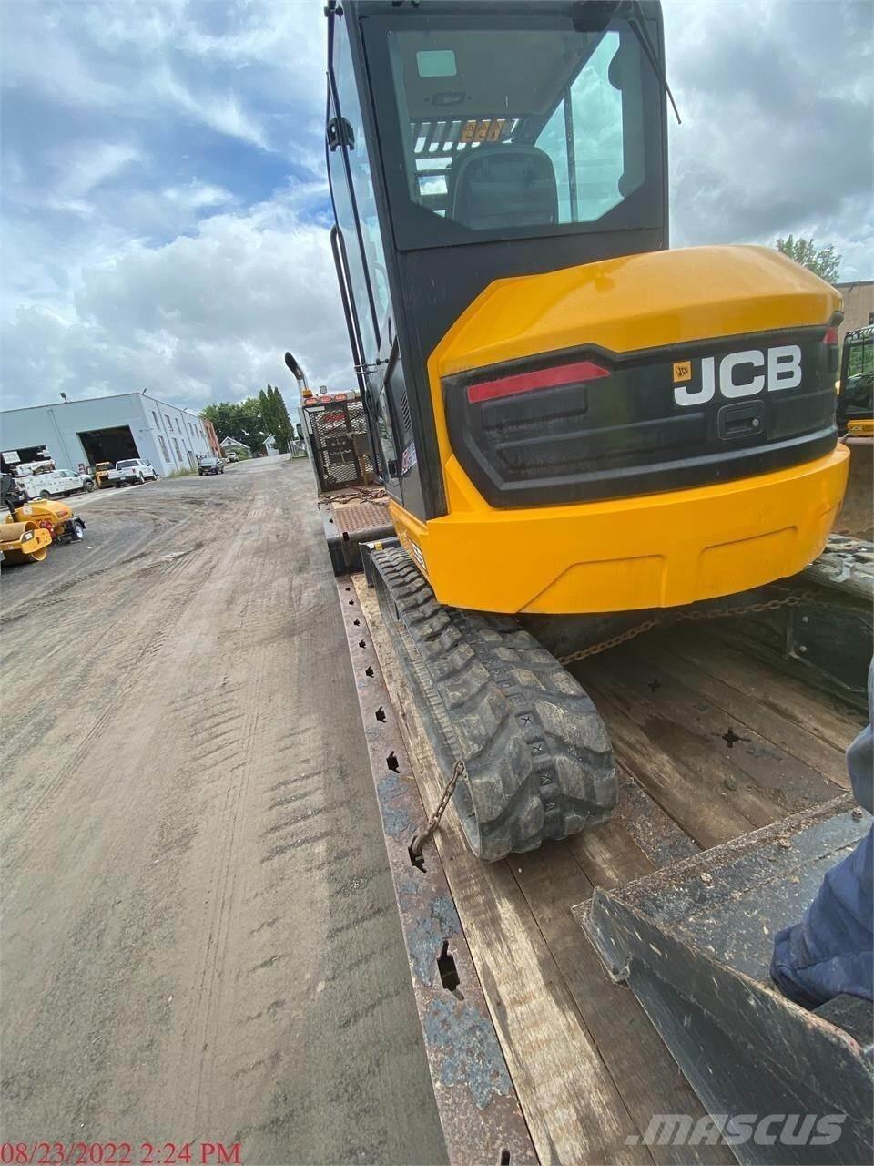 JCB 55Z-1 Mini ekskavatörler, 7 tona dek