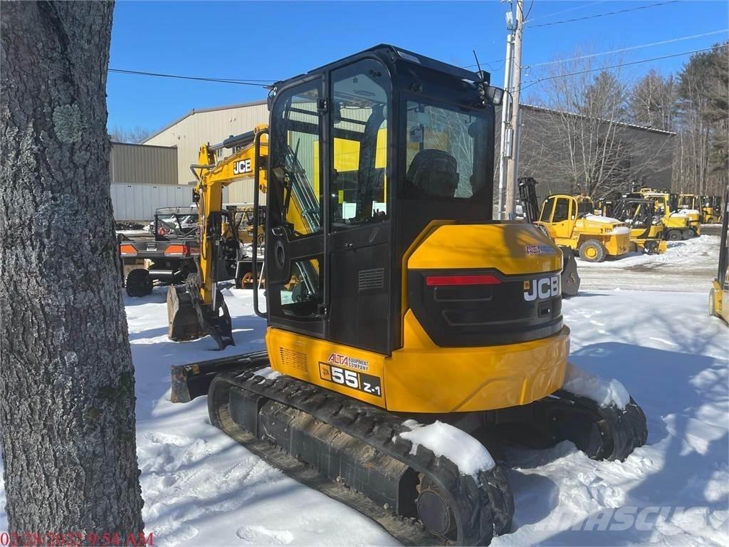 JCB 55Z-1 Mini ekskavatörler, 7 tona dek