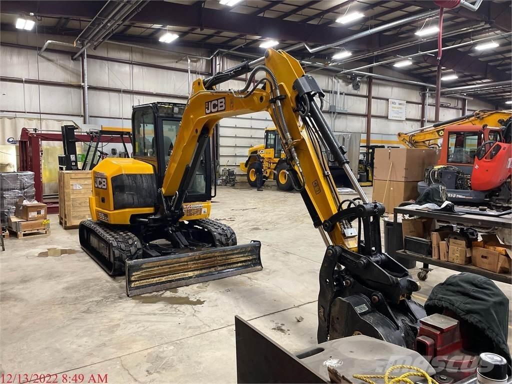 JCB 55Z-1 Mini ekskavatörler, 7 tona dek