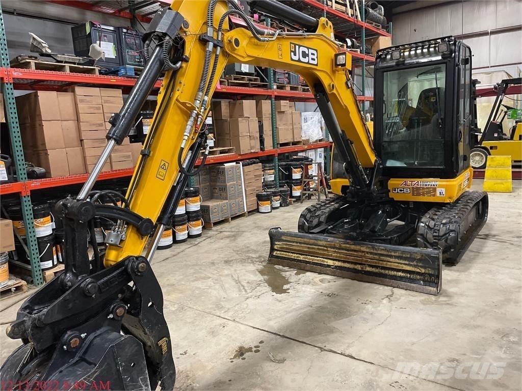 JCB 55Z-1 Mini ekskavatörler, 7 tona dek