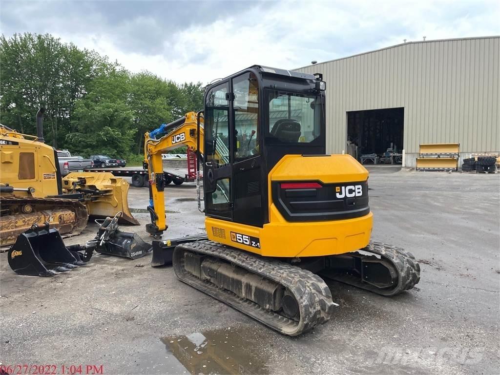JCB 55Z-1 Mini ekskavatörler, 7 tona dek