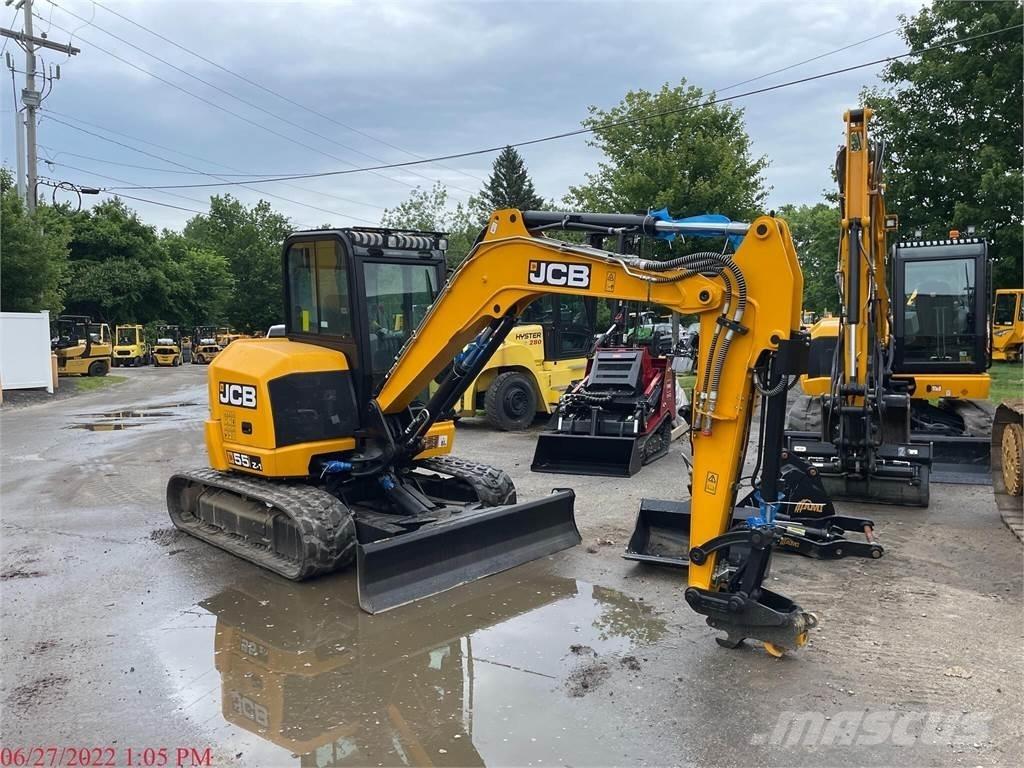 JCB 55Z-1 Mini ekskavatörler, 7 tona dek