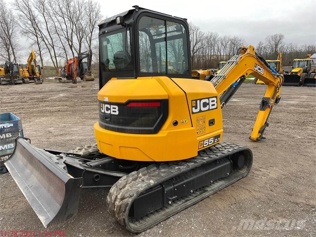 JCB 55Z-1 Mini ekskavatörler, 7 tona dek