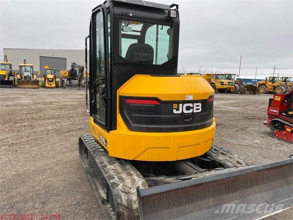 JCB 55Z-1 Mini ekskavatörler, 7 tona dek