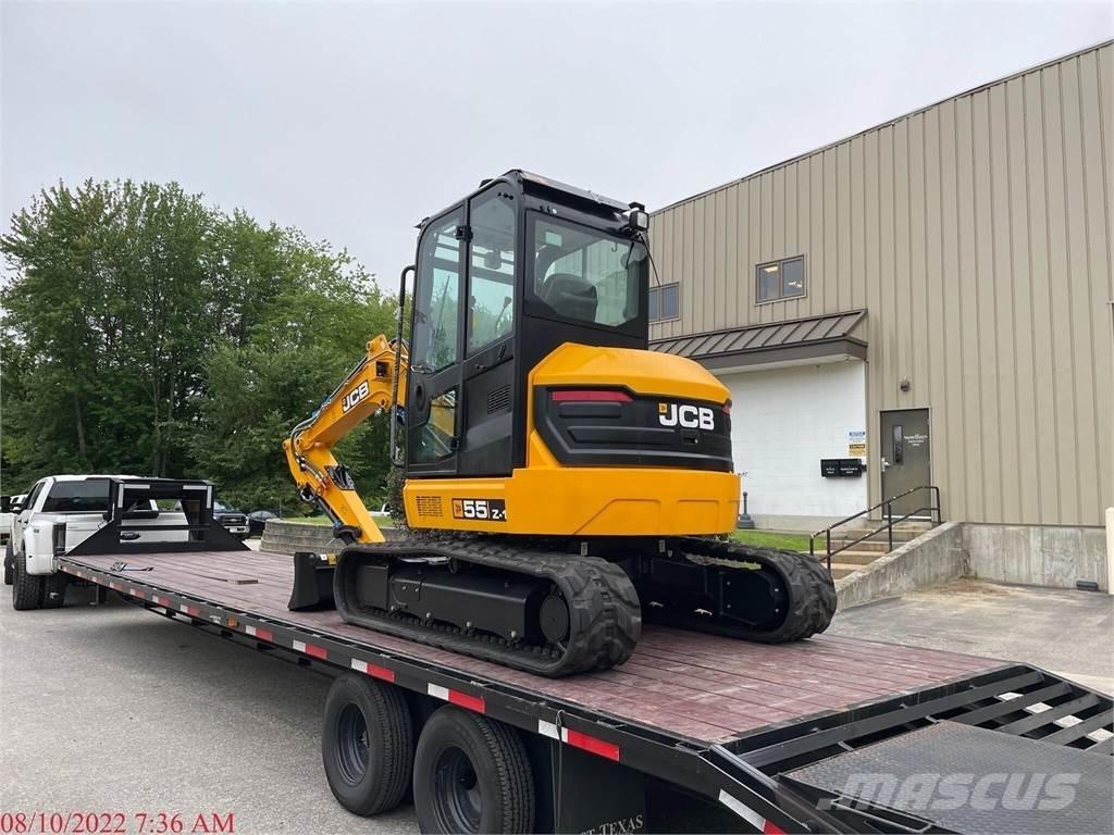 JCB 55Z-1 Mini ekskavatörler, 7 tona dek