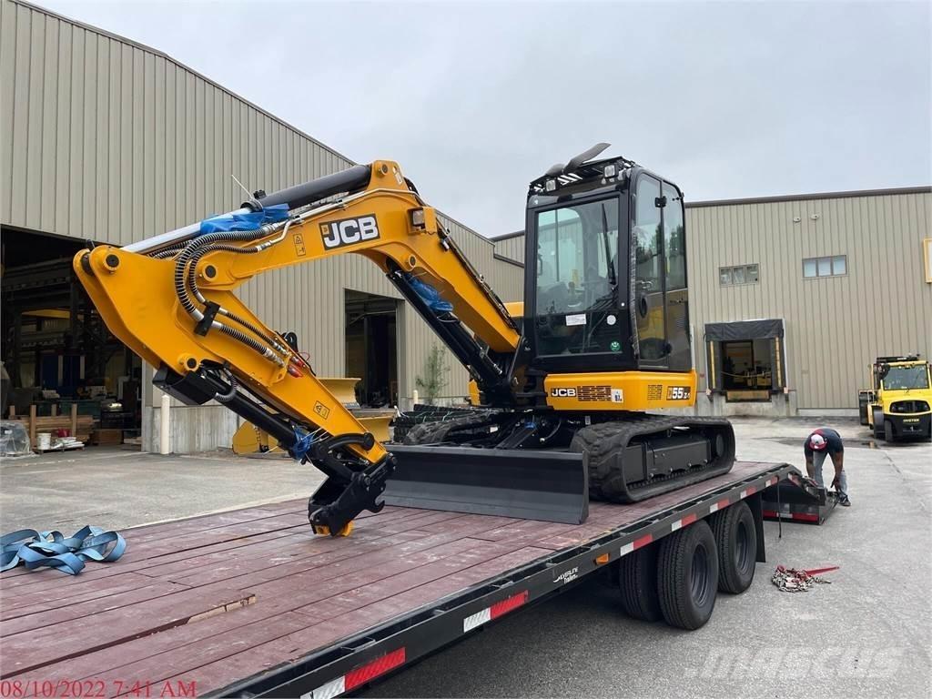JCB 55Z-1 Mini ekskavatörler, 7 tona dek