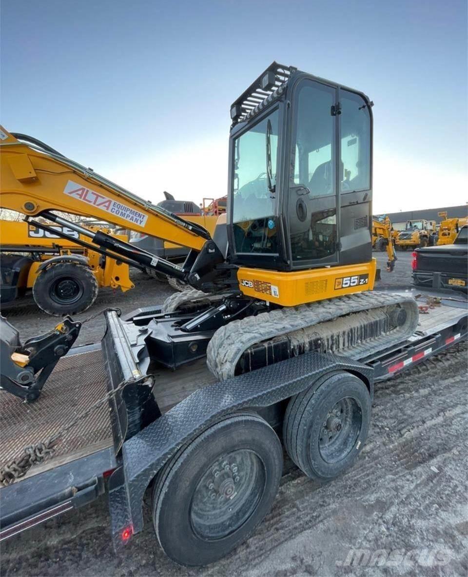 JCB 55Z-1 Mini ekskavatörler, 7 tona dek