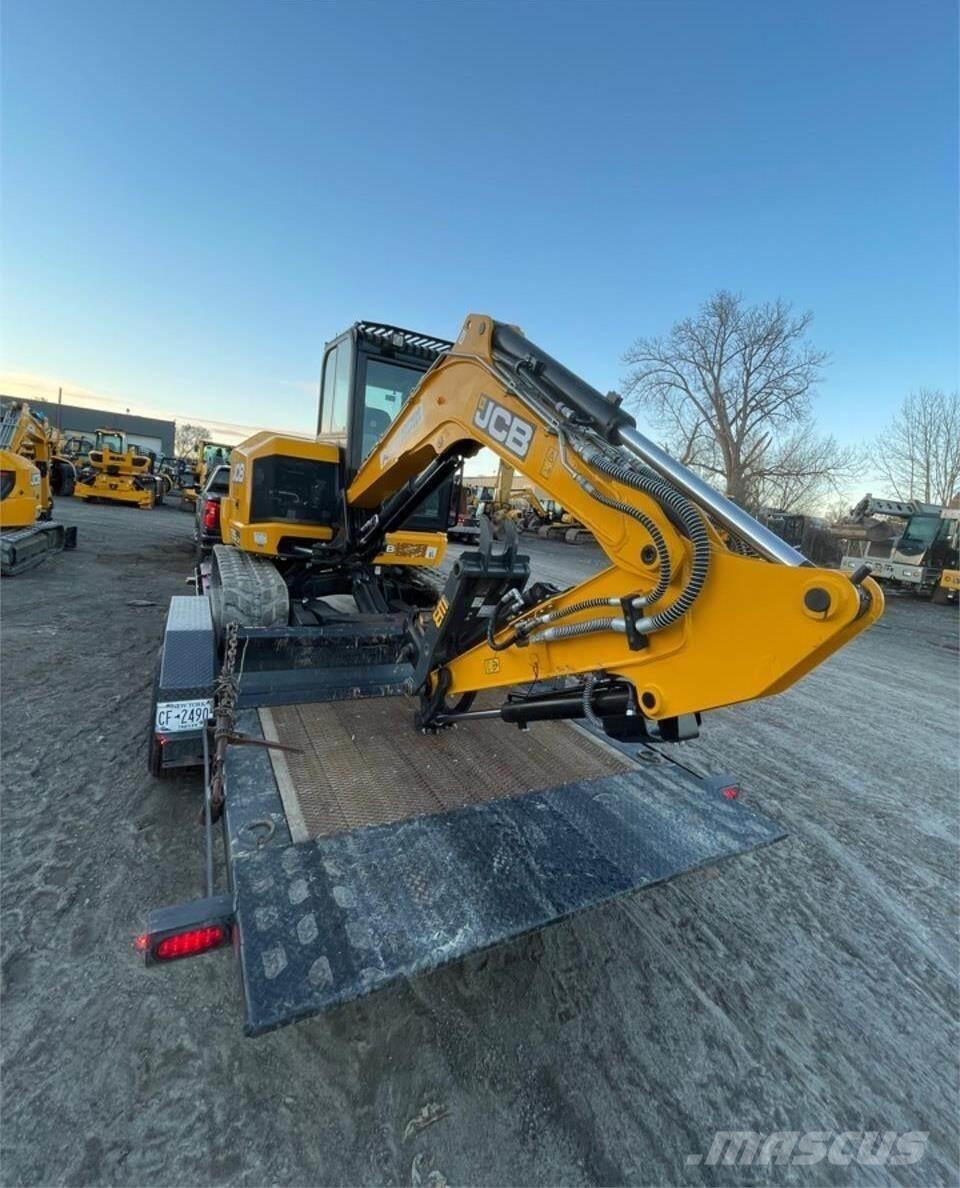 JCB 55Z-1 Mini ekskavatörler, 7 tona dek