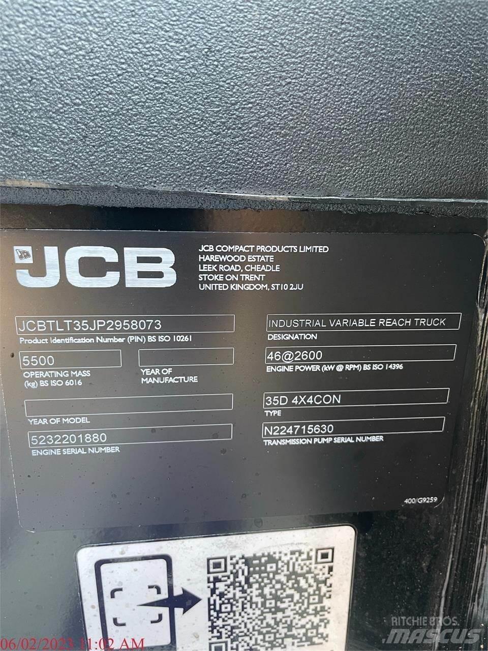 JCB 77-52D Teleskopik yükleyiciler