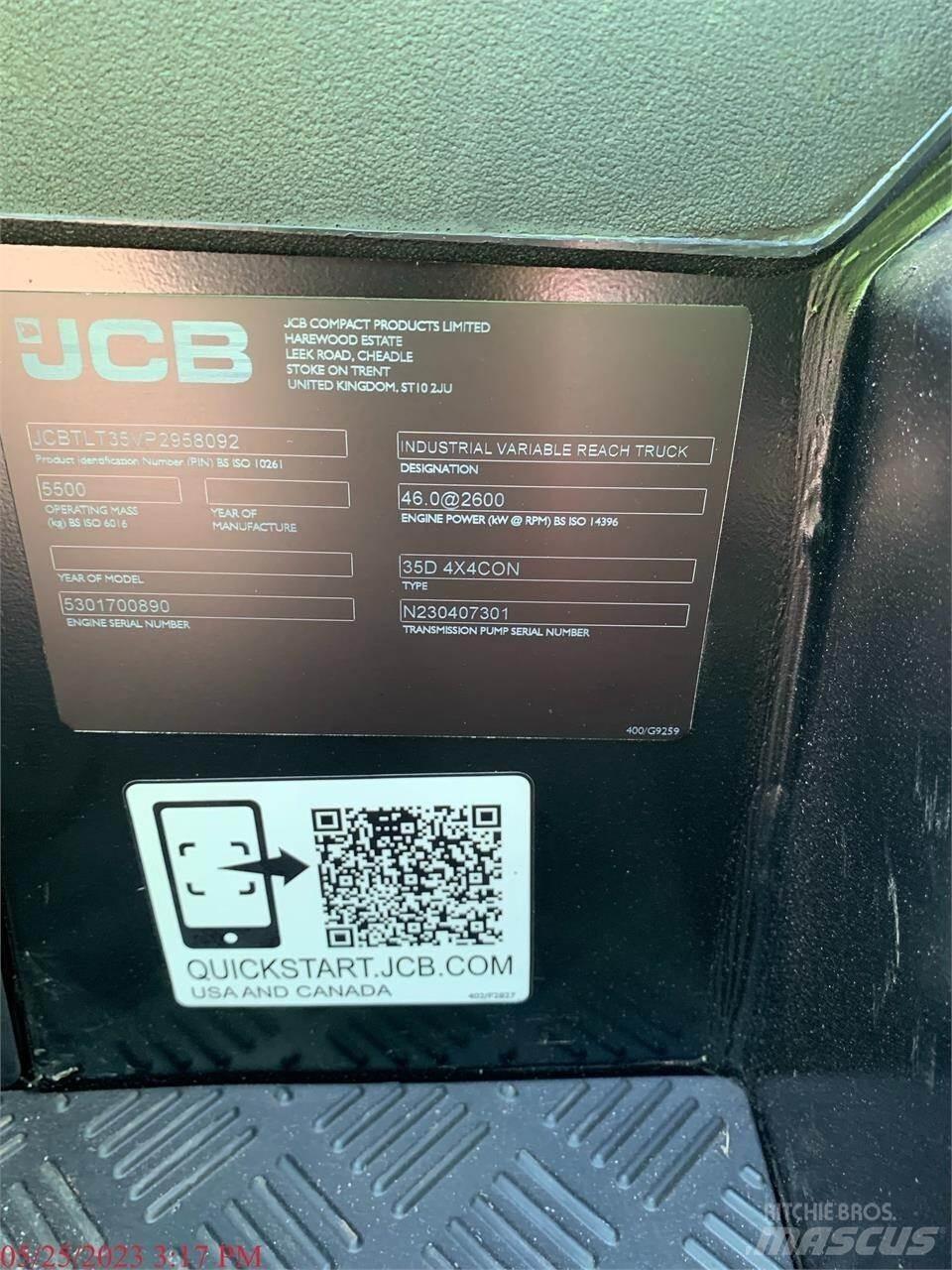 JCB 77-52D Teleskopik yükleyiciler