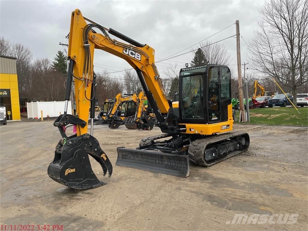 JCB 85Z-2 Paletli ekskavatörler