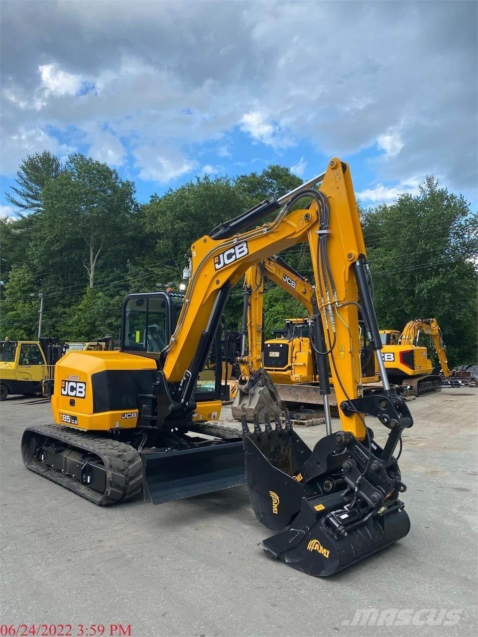 JCB 85Z-2 Paletli ekskavatörler
