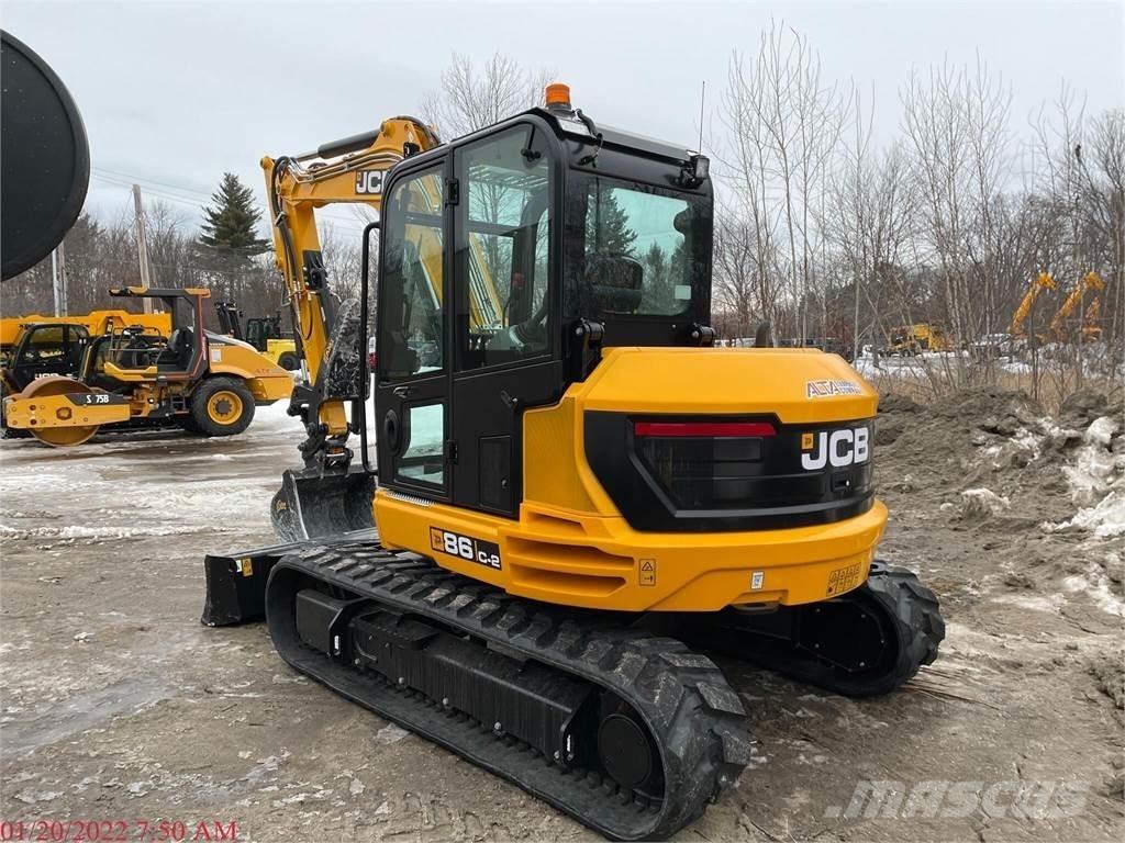 JCB 86C-2 Paletli ekskavatörler