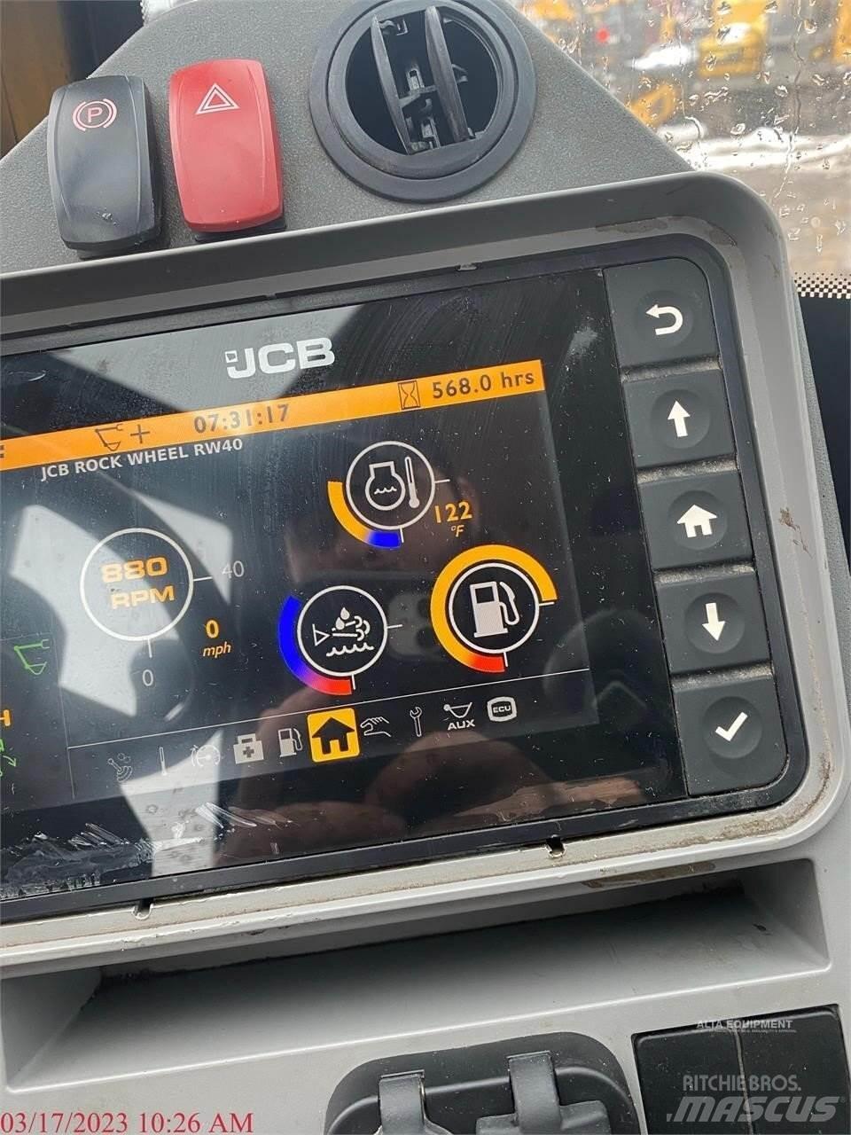 JCB HD110W Lastik tekerli ekskavatörler