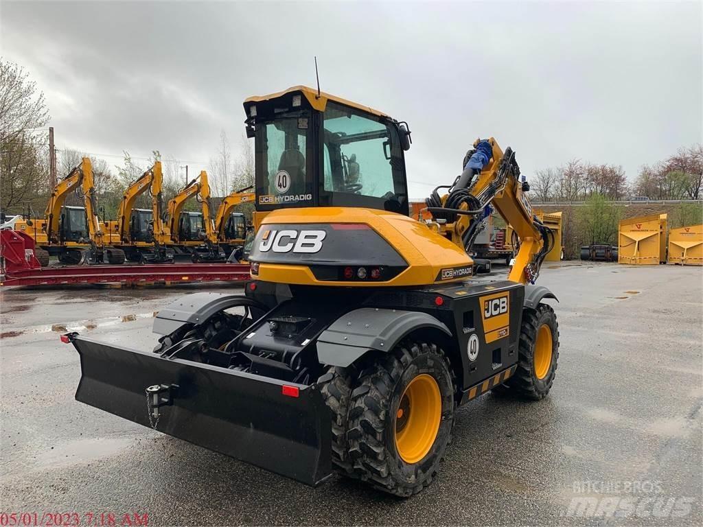 JCB HD110W Lastik tekerli ekskavatörler