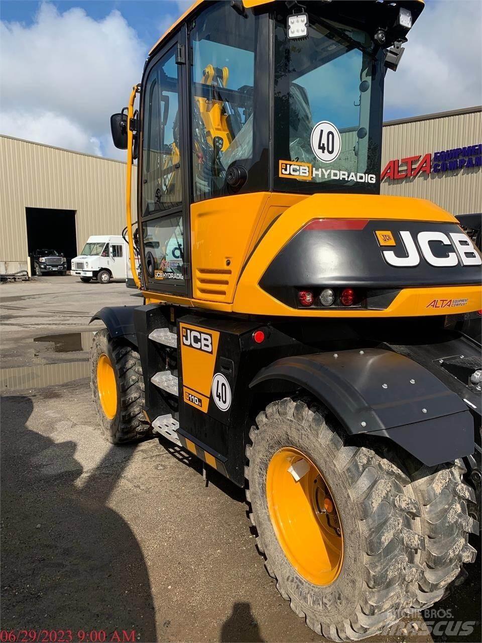 JCB HD110W Lastik tekerli ekskavatörler