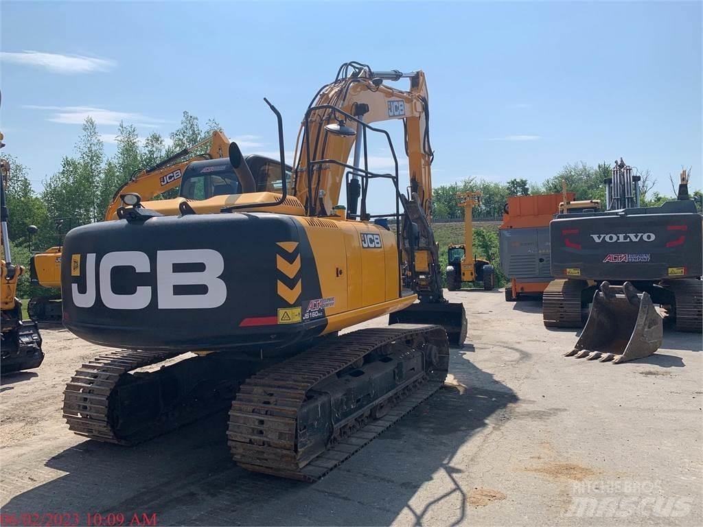 JCB JS160 Paletli ekskavatörler