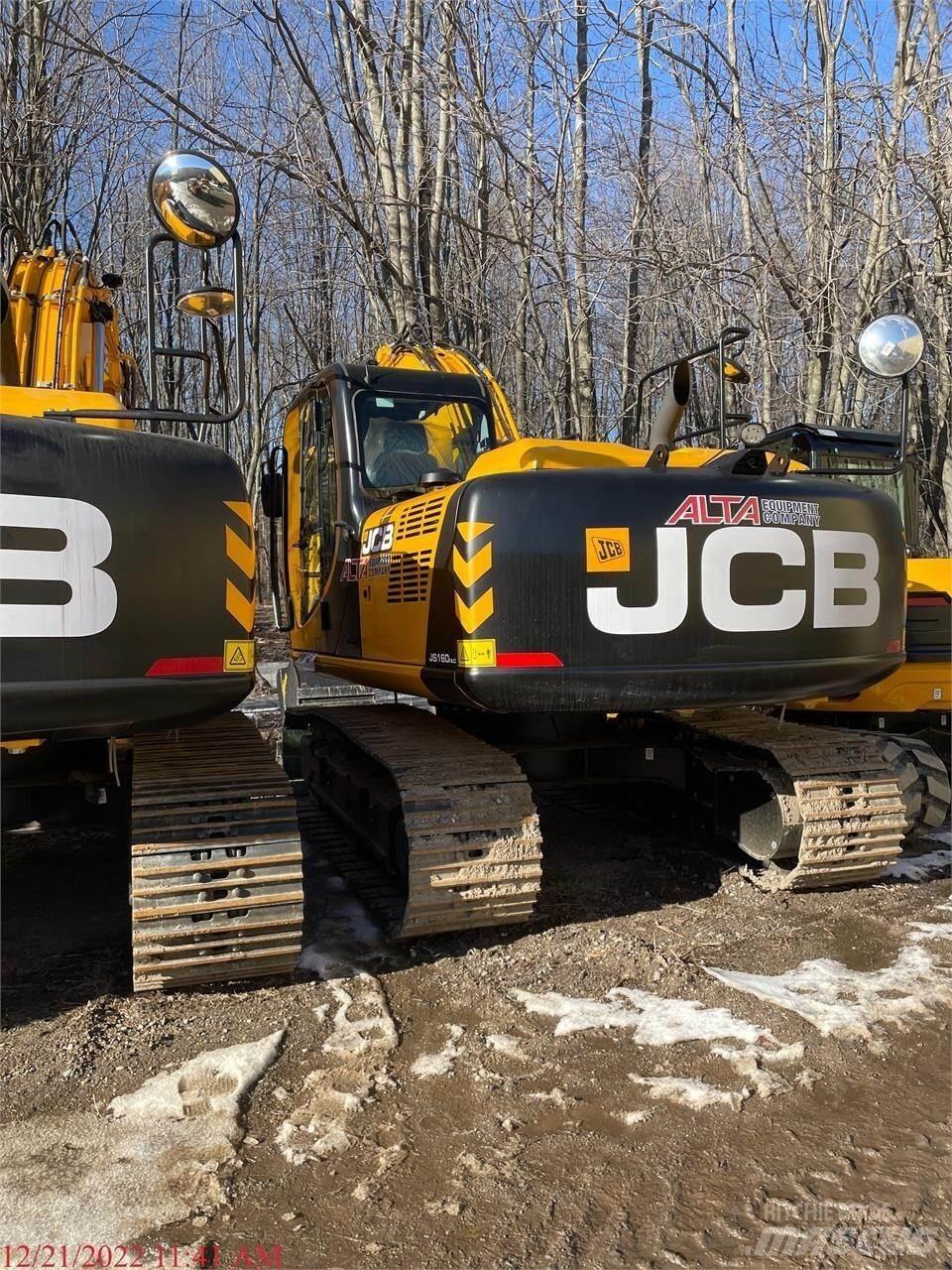 JCB JS160 Paletli ekskavatörler