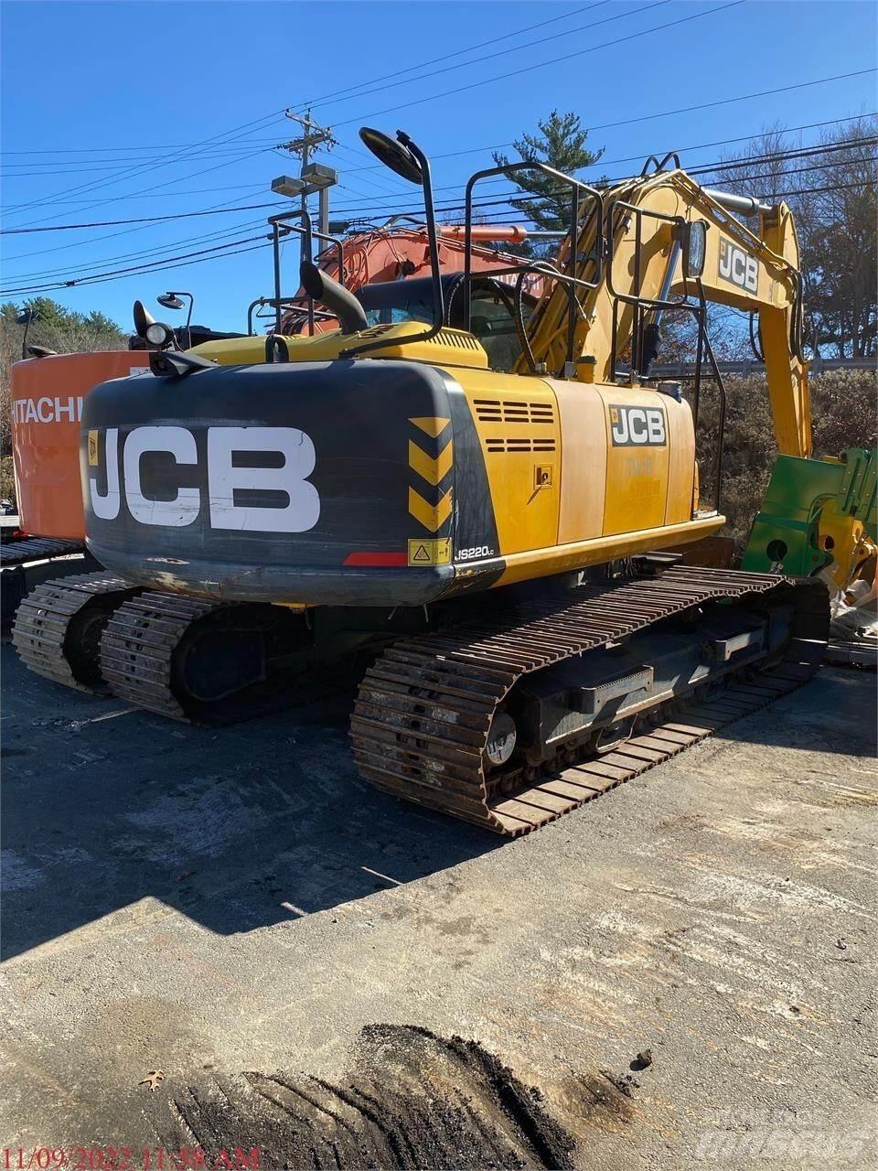 JCB JS220 Paletli ekskavatörler