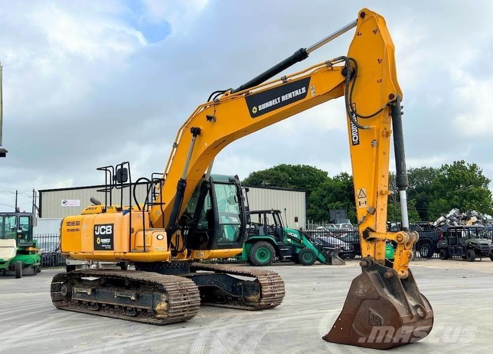 JCB JS220 LC Paletli ekskavatörler