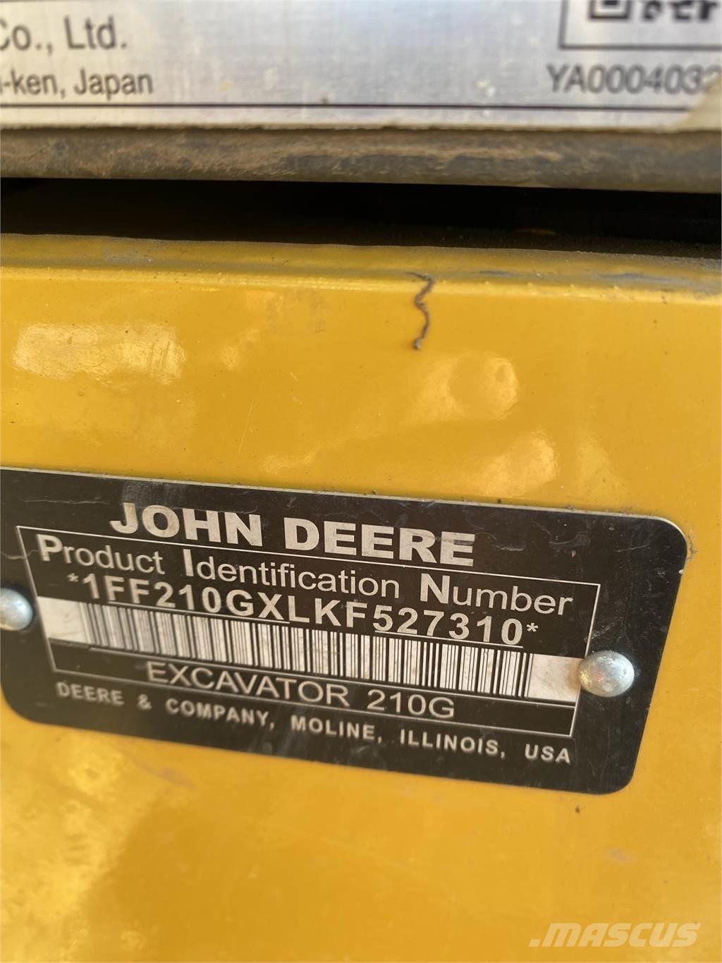 John Deere 210G LC Paletli ekskavatörler
