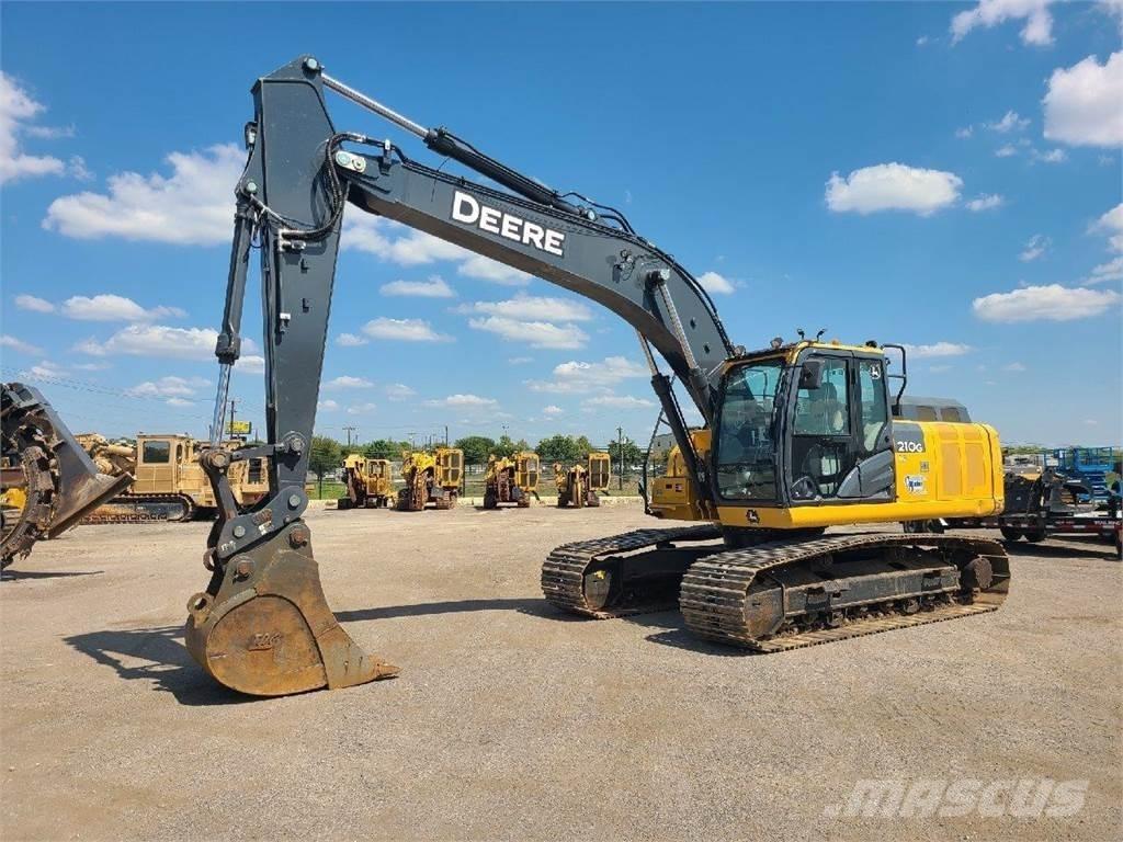 John Deere 210G LC Paletli ekskavatörler