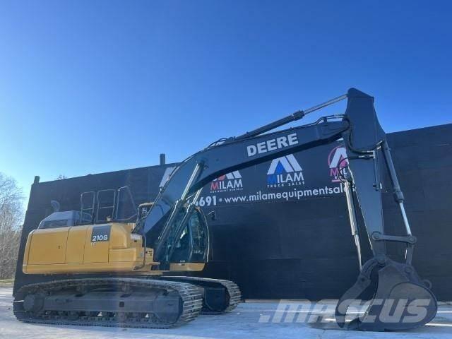 John Deere 210G LC Paletli ekskavatörler