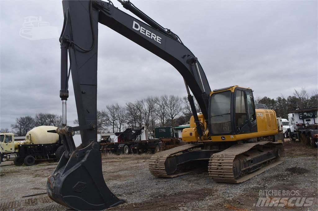 John Deere 270D LC Paletli ekskavatörler