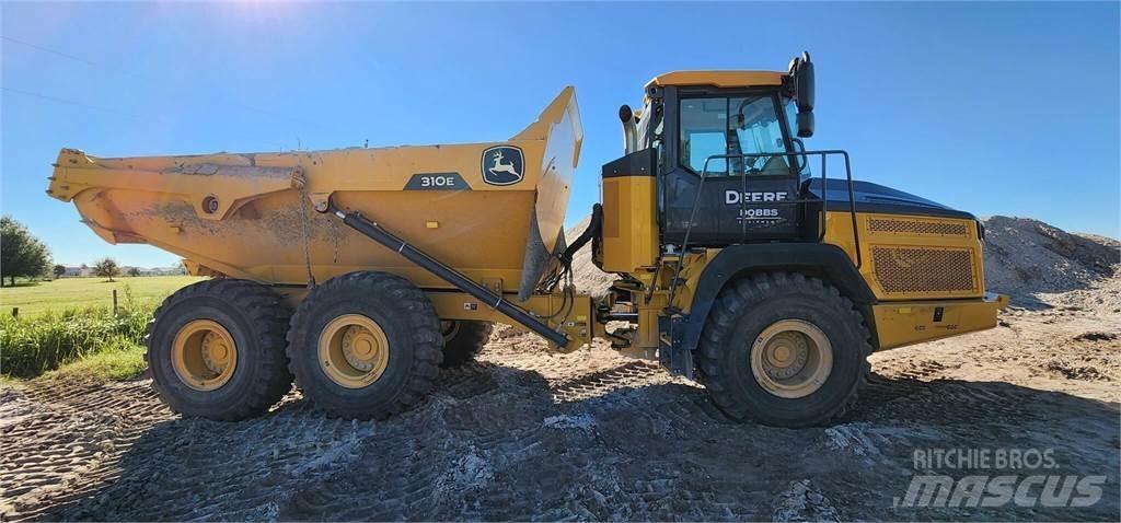 John Deere 310E Belden kirma kaya kamyonu