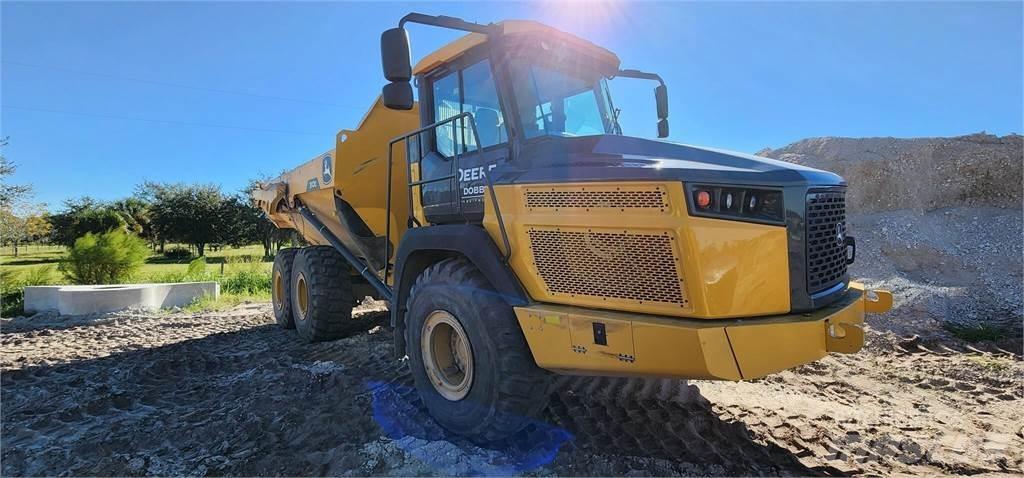 John Deere 310E Belden kirma kaya kamyonu