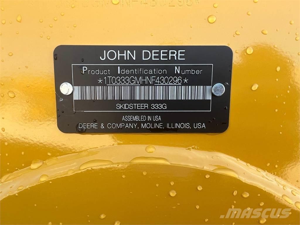 John Deere 333G Skid steer loderler