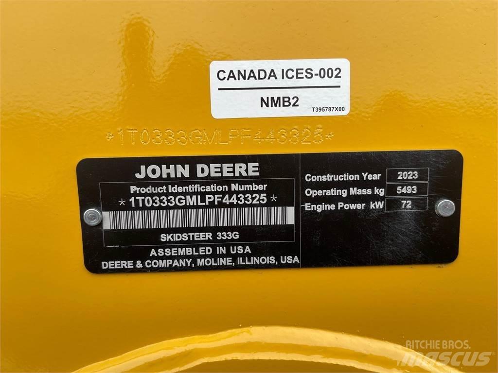 John Deere 333G Ağaç parçalayıcılar