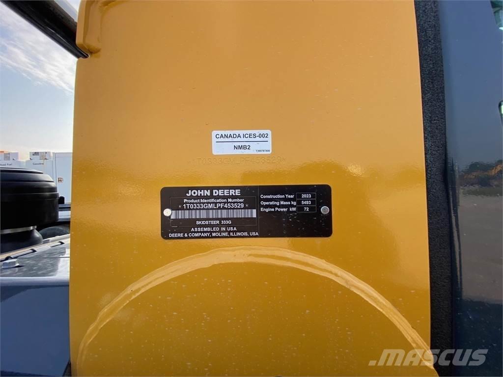John Deere 333G Skid steer loderler