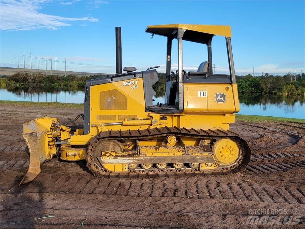 John Deere 450J LGP Paletli dozerler