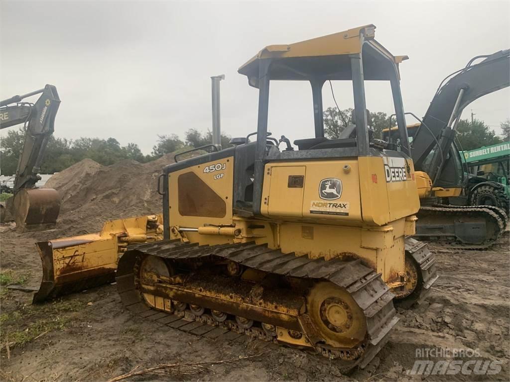 John Deere 450J LGP Paletli dozerler