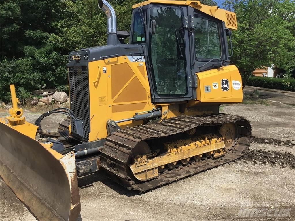 John Deere 450K Paletli dozerler