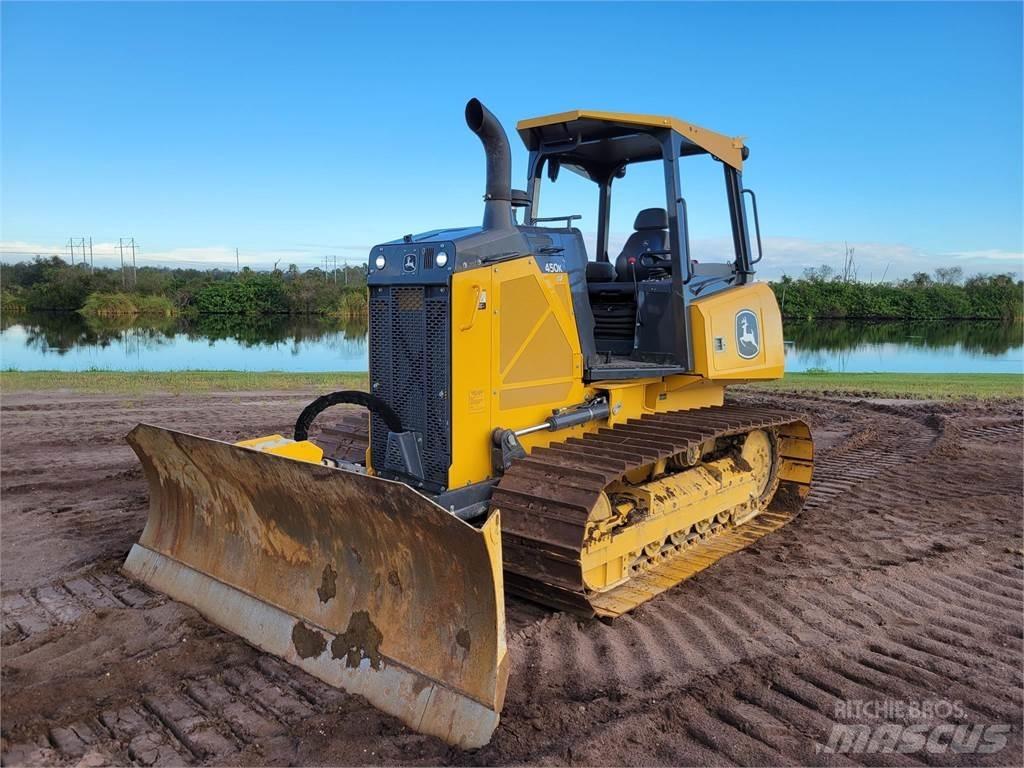 John Deere 450K LGP Paletli dozerler