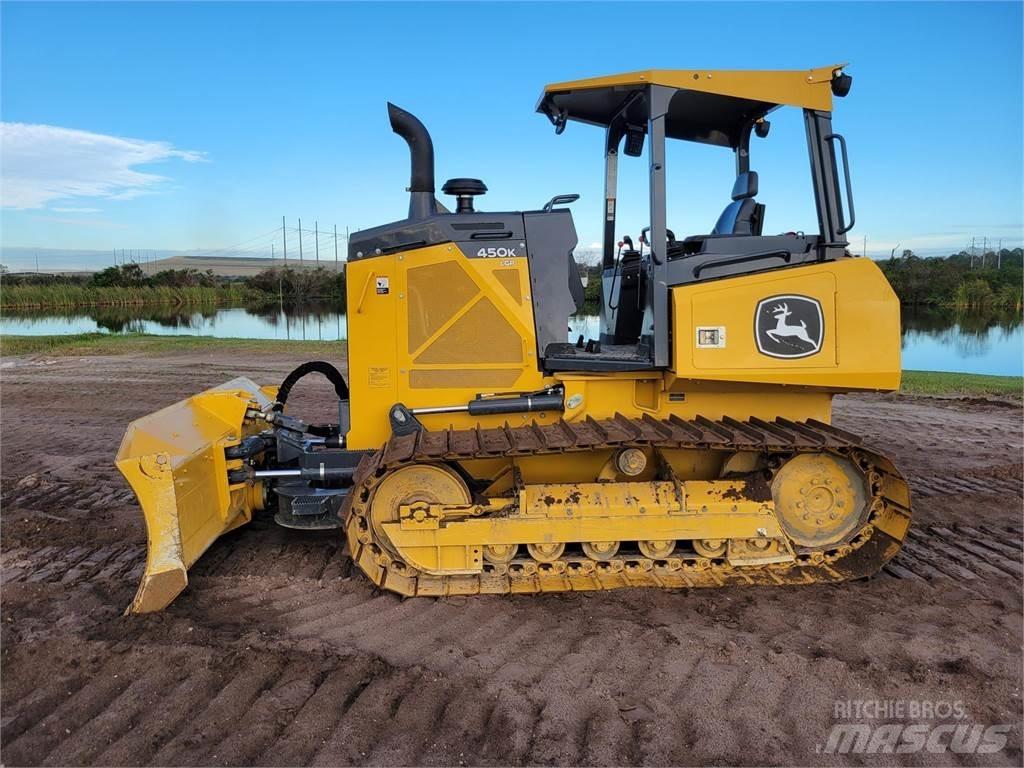 John Deere 450K LGP Paletli dozerler