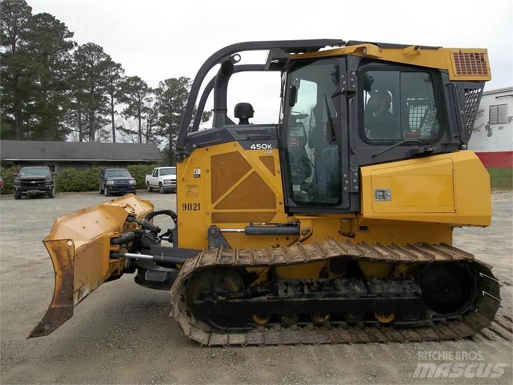 John Deere 450K LGP Paletli dozerler