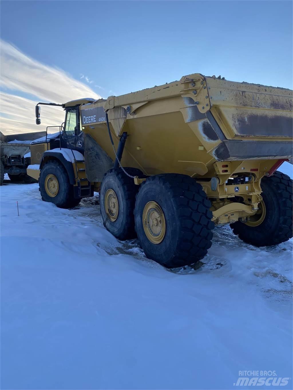 John Deere 460ET Belden kirma kaya kamyonu