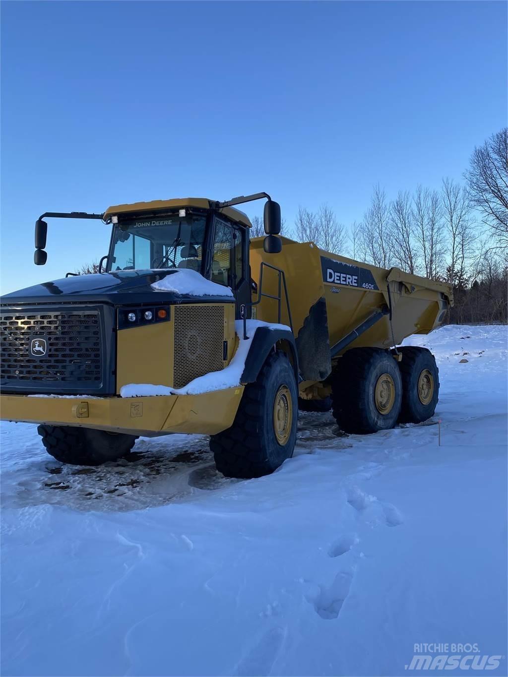John Deere 460ET Belden kirma kaya kamyonu