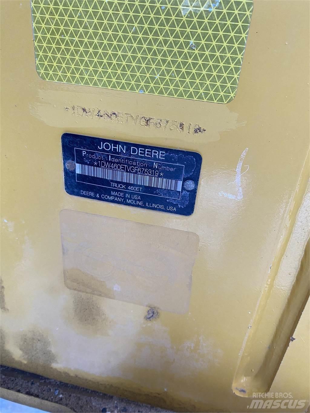 John Deere 460ET Belden kirma kaya kamyonu