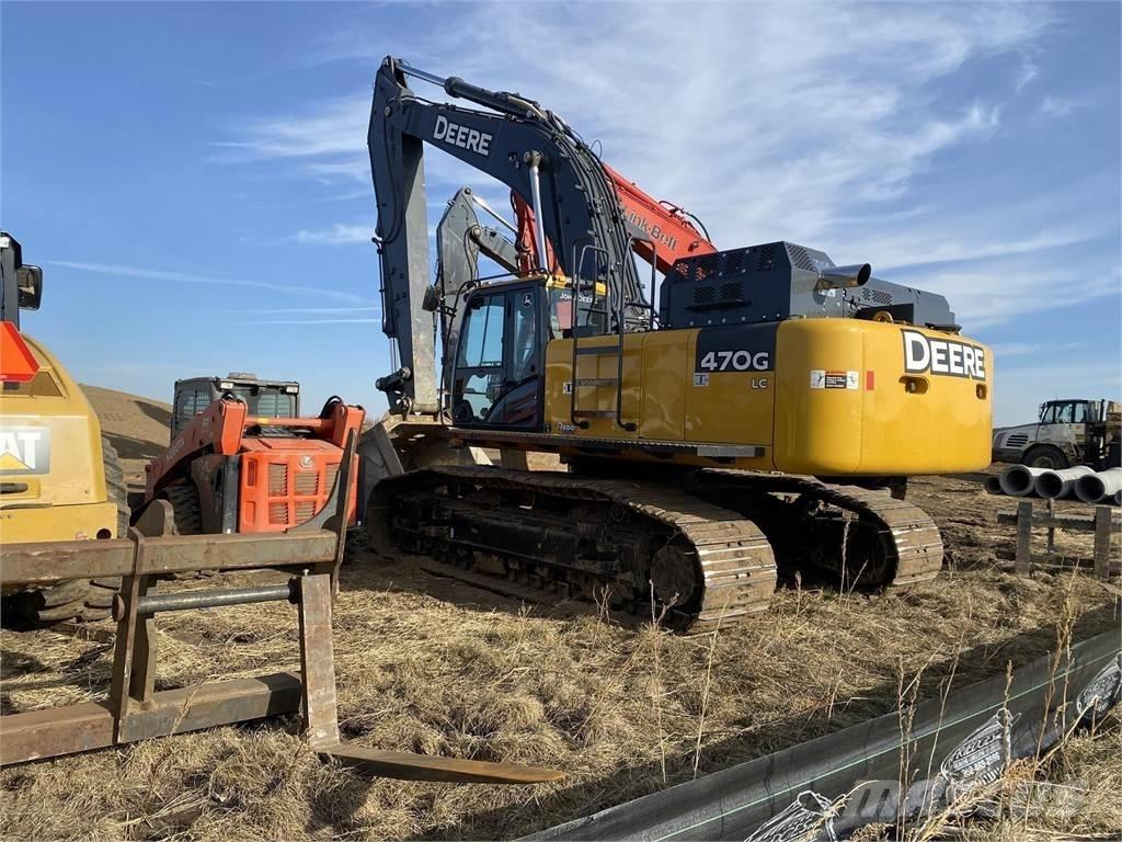 John Deere 470G LC Paletli ekskavatörler