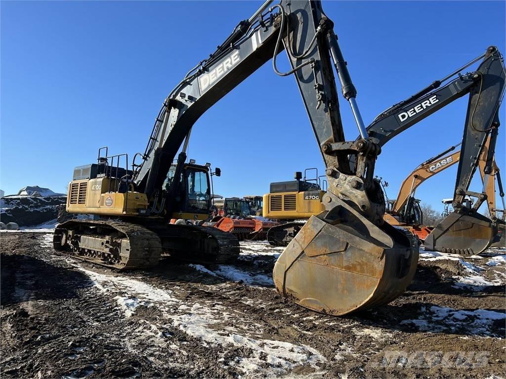 John Deere 470G LC Paletli ekskavatörler